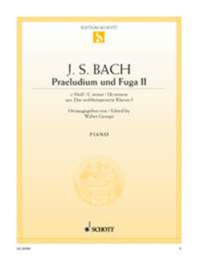 Das wohltemperierte Klavier I BWV 847