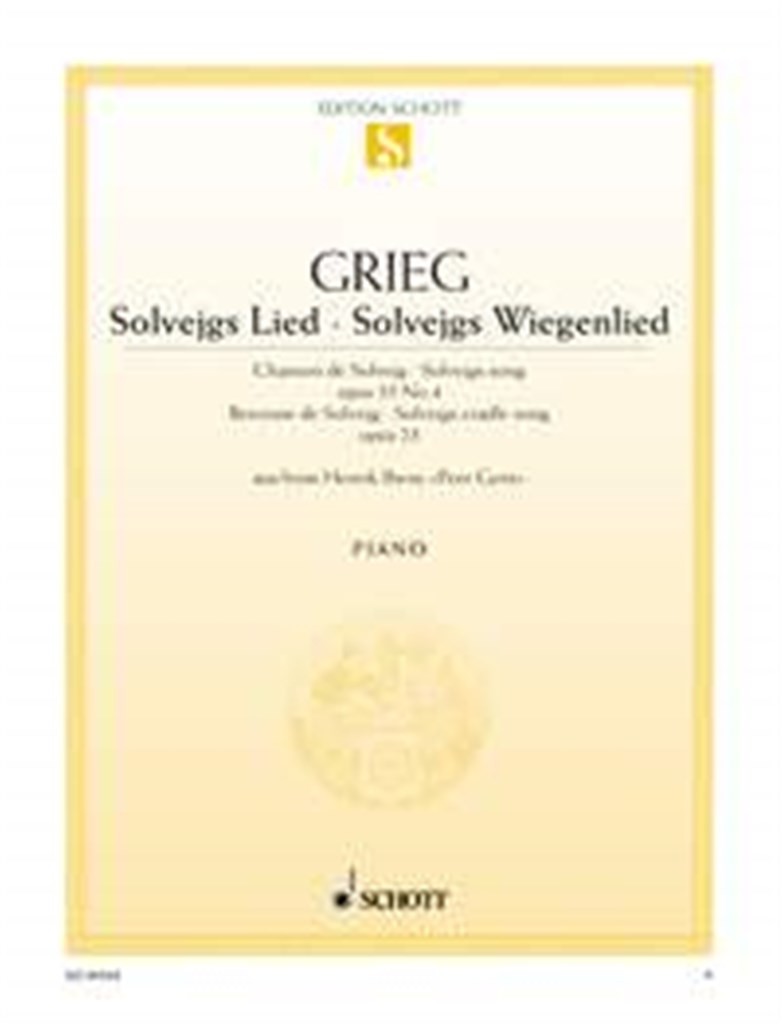 Solvejgs Lied-Solvejgs Wiegenlied op. 55/4 & 23