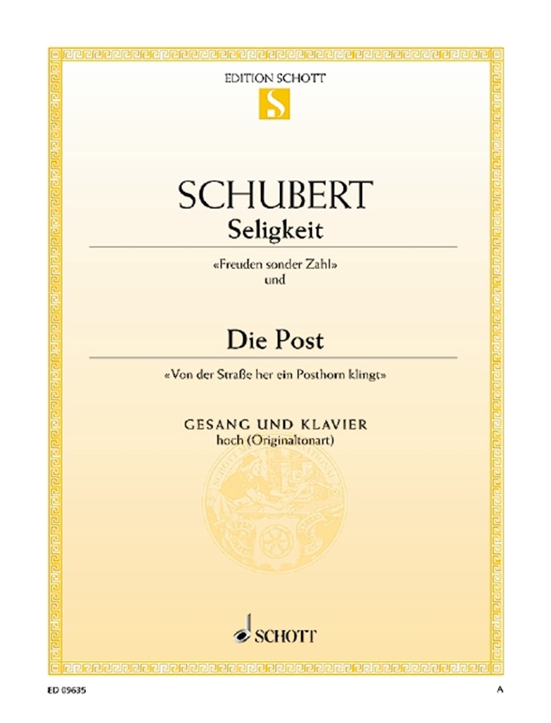 Seligkeit / Die Post D 433 / D 911