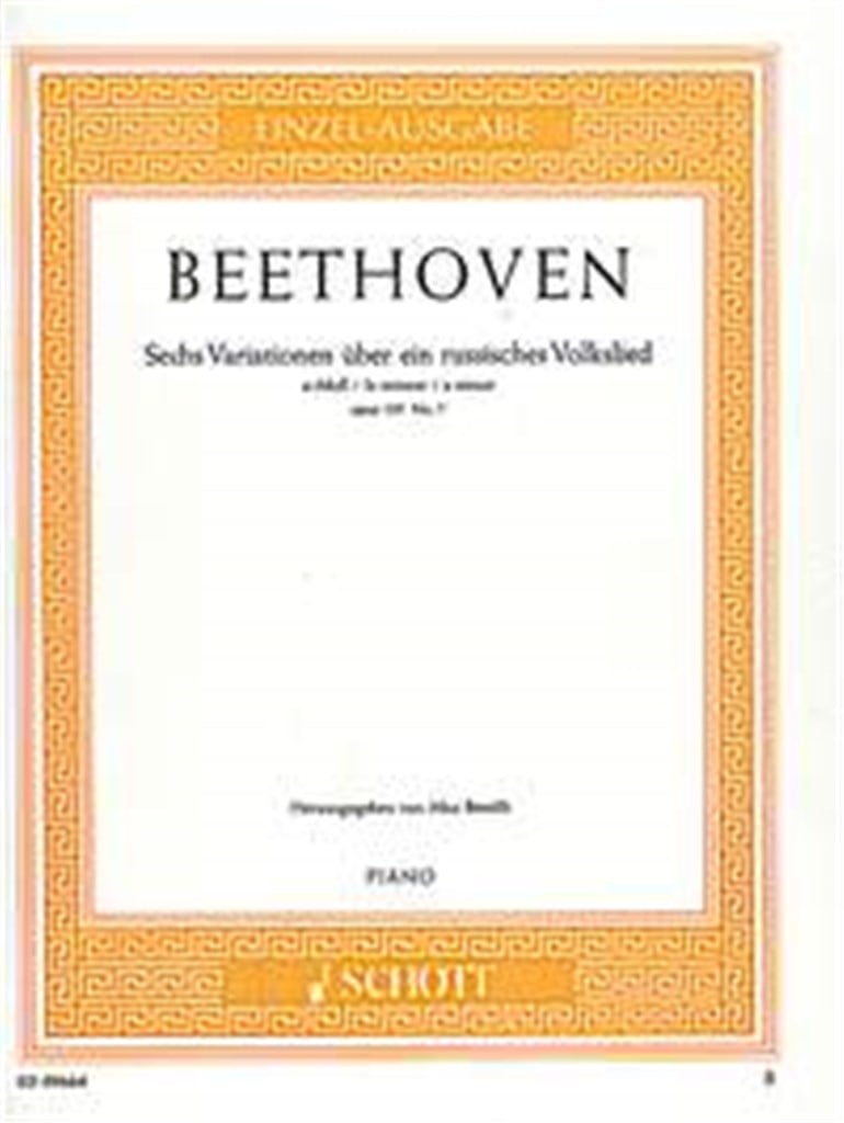 Sechs Variationen op. 107/7