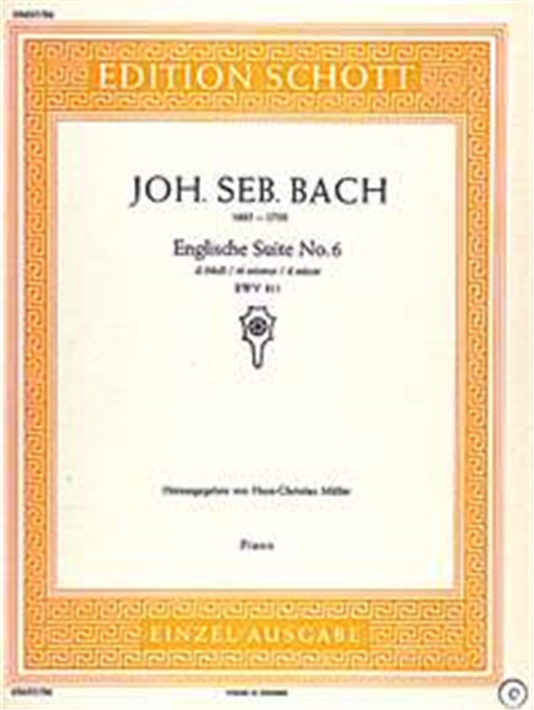 Englische Suite Nr. 6 d-Moll BWV 811