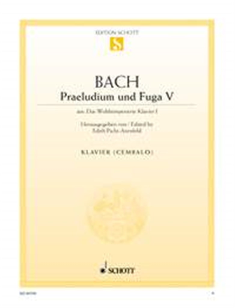 Das wohltemperierte Klavier I BWV 850