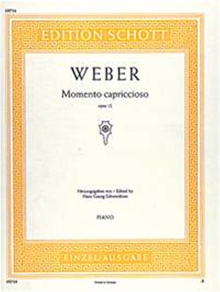 Momento capriccioso op. 12