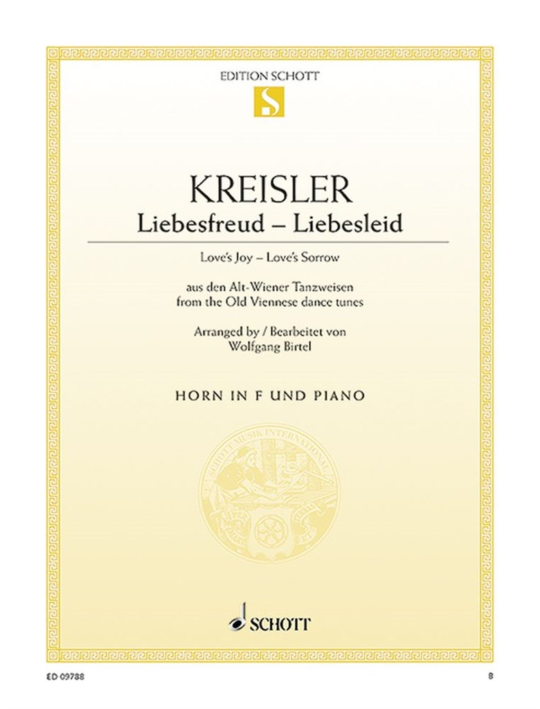 Liebesfreud - Liebesleid