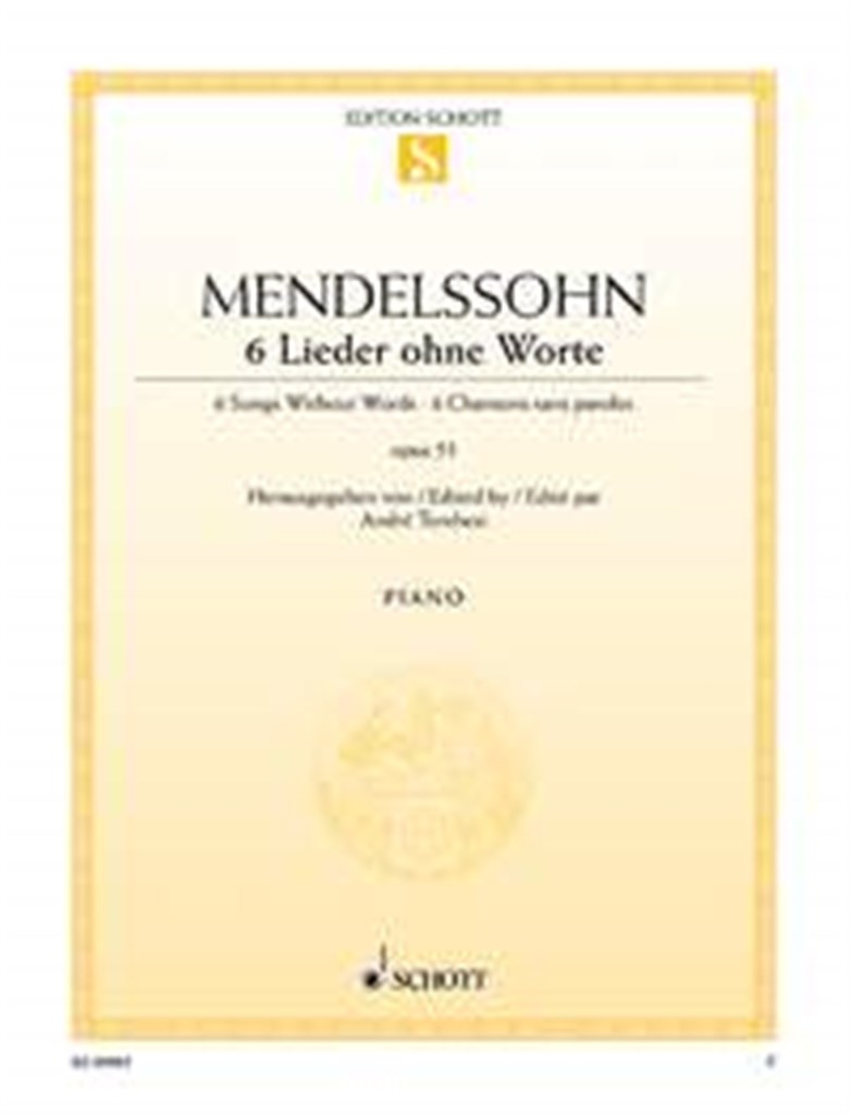 6 Songs without Words op. 53