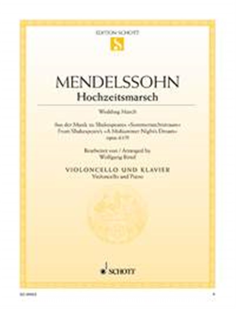 Hochzeitsmarsch op. 61/9