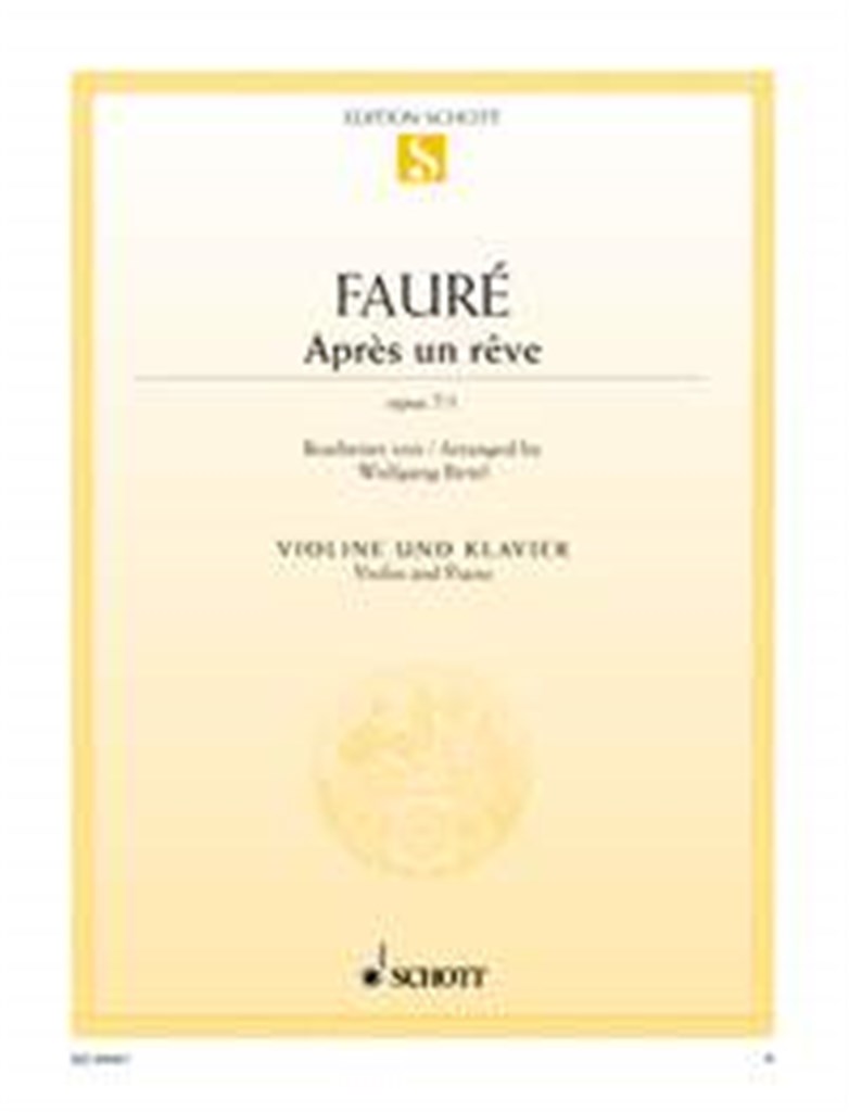 Après un rêve op. 7/1