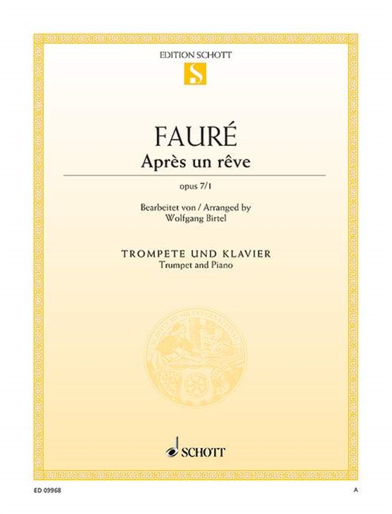 Après un rêve op. 7/1