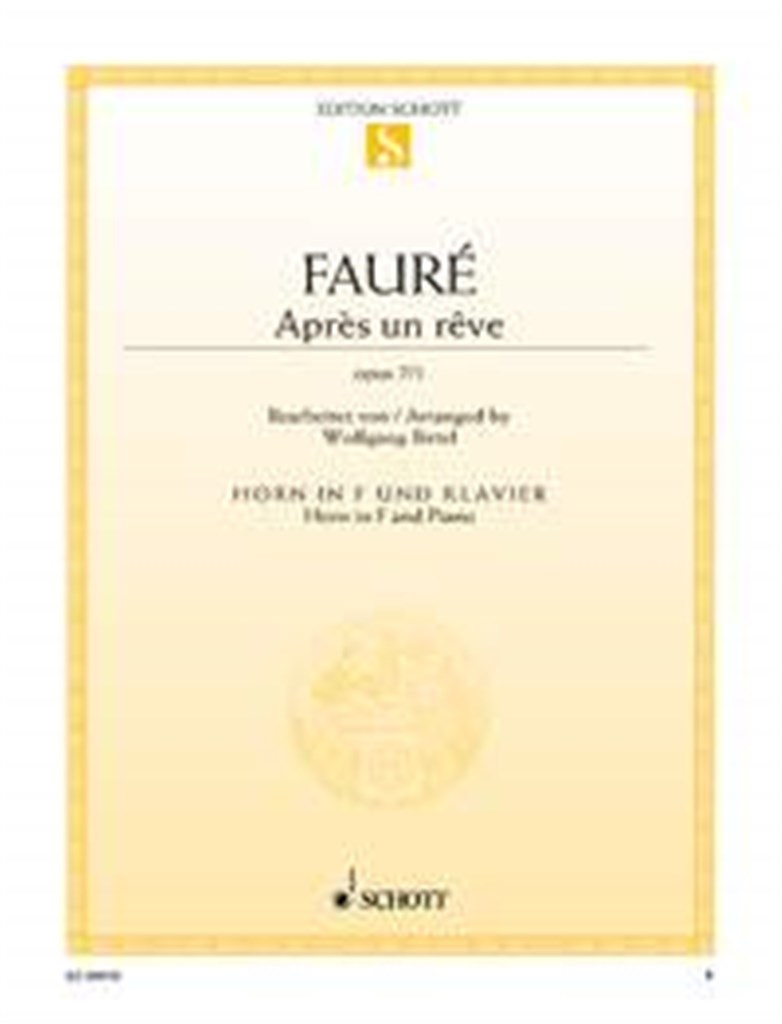 Après un rêve op. 7/1