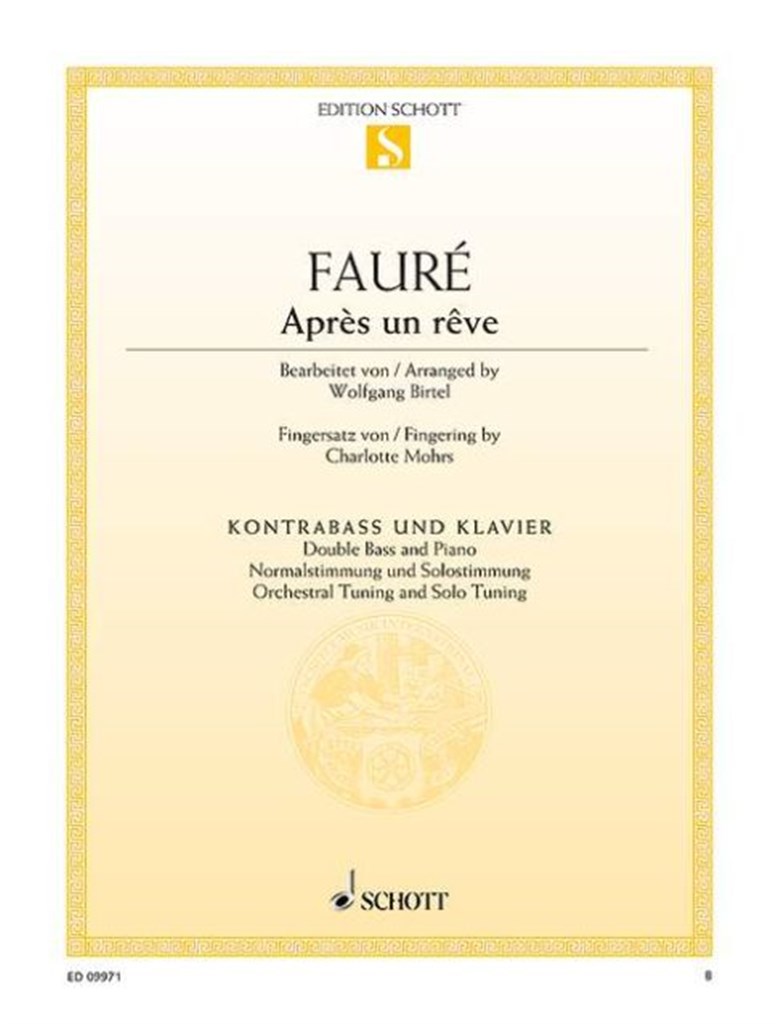 Après un rêve op. 7/1