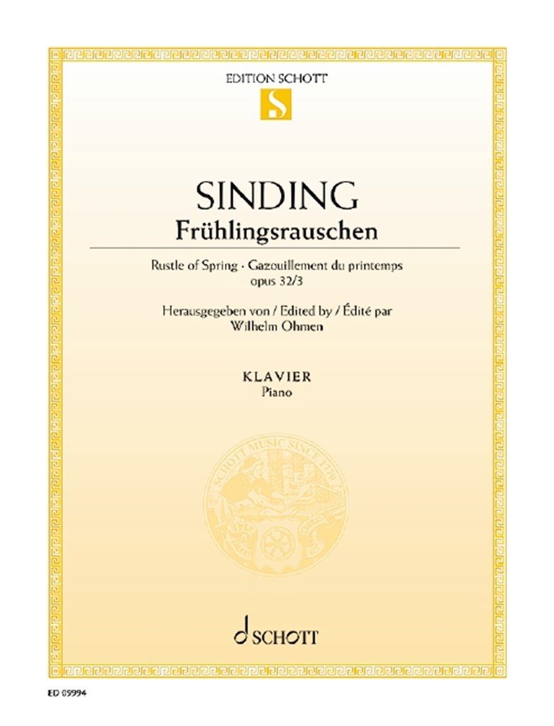 Frühlingsrauschen op. 32/3