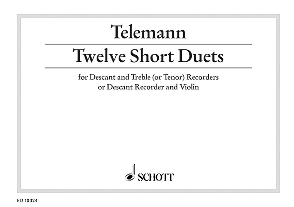 Short Duets(12) Sabfl.
