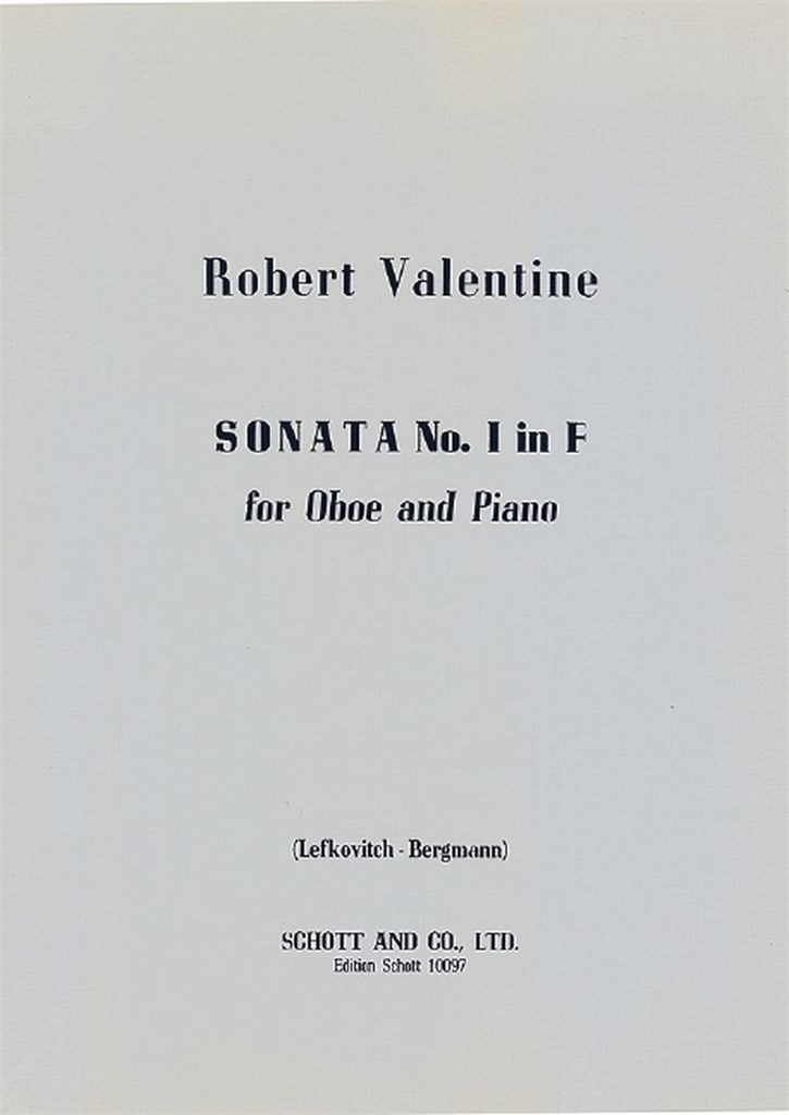 Sonata No. 1 in F major