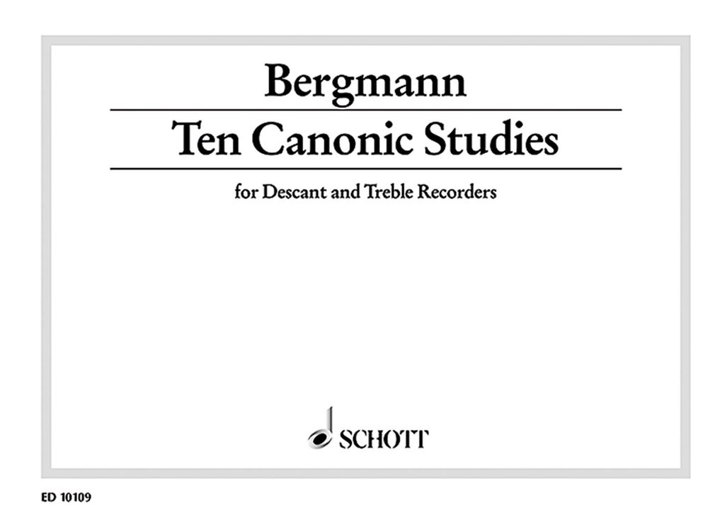 Canonic Studies(10) Bfl.