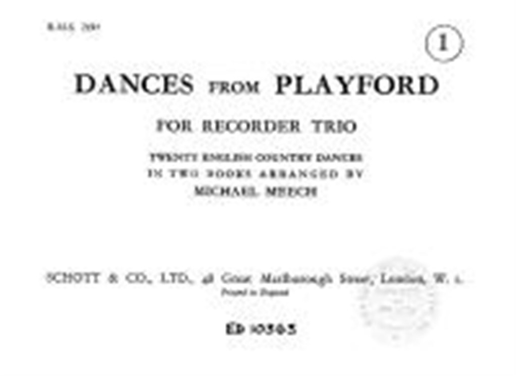 Dances from Playford