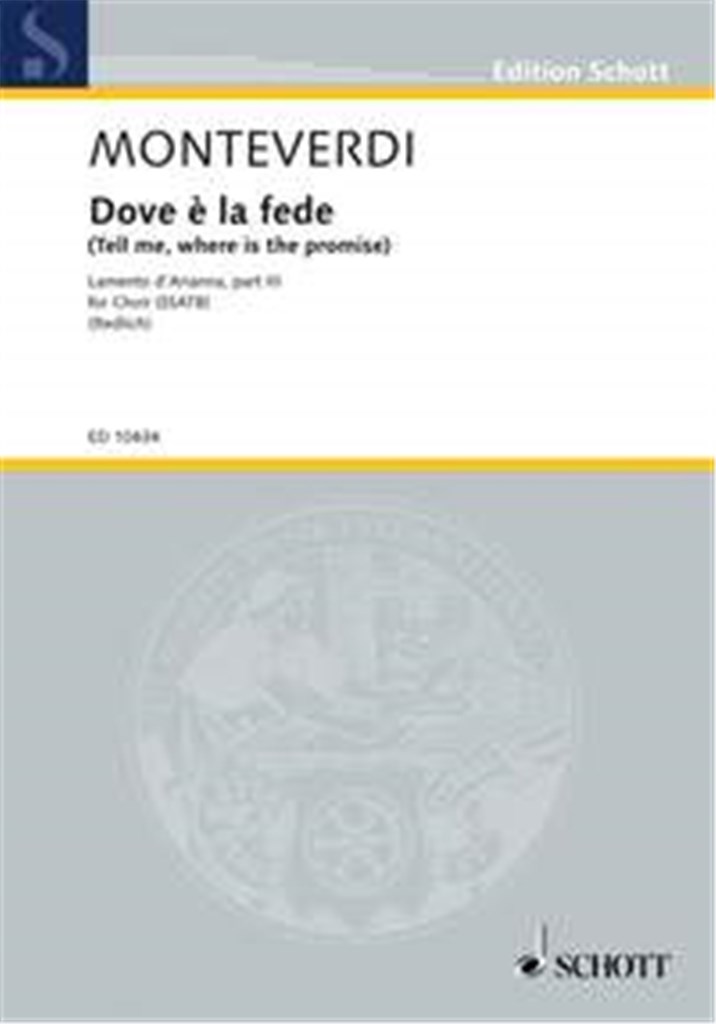 Dove e la Fede (Tell me, where is the promise)