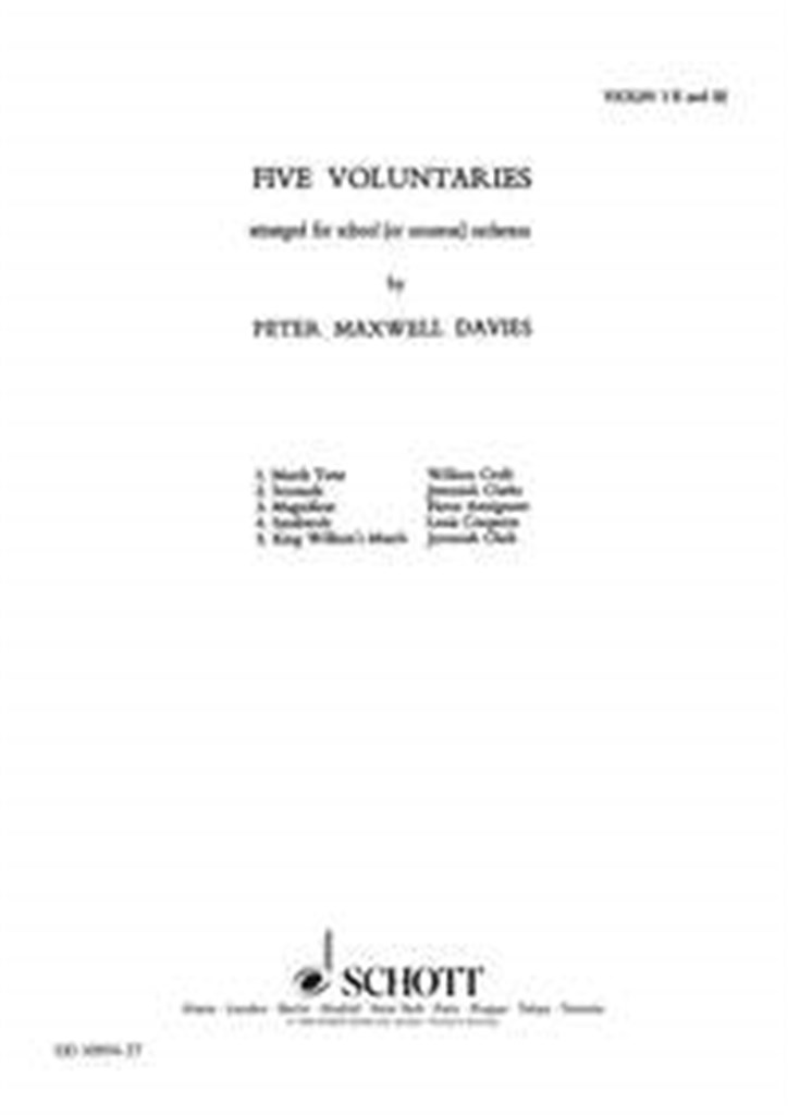 5 Voluntaries