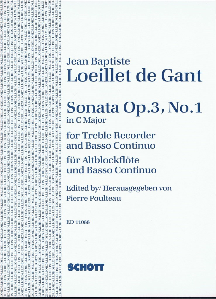 Sonate Opus 3/1 C