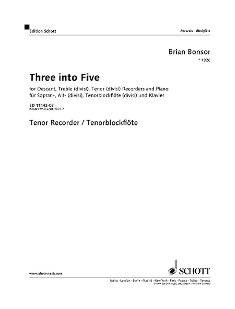 Three into Five