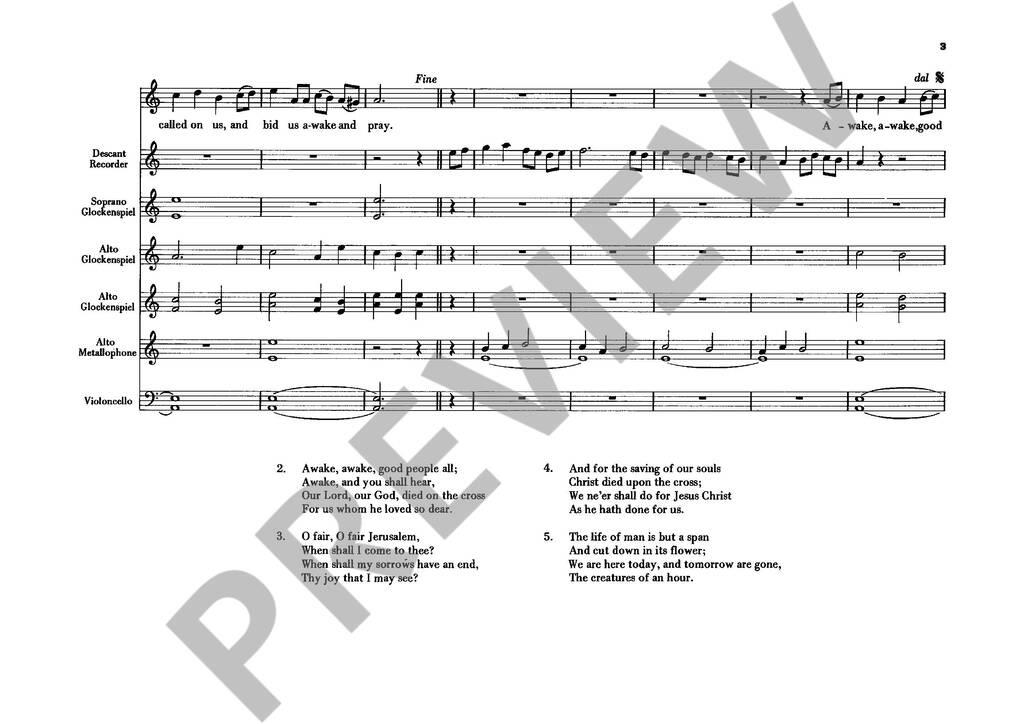 Nine Carols