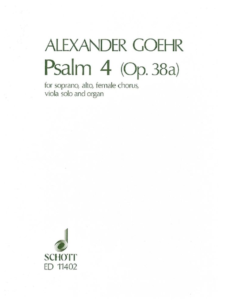 Psalm IV op. 38a