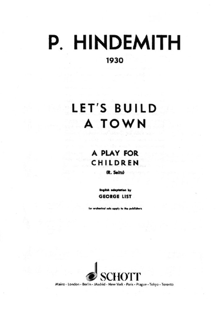Wir bauen eine Stadt