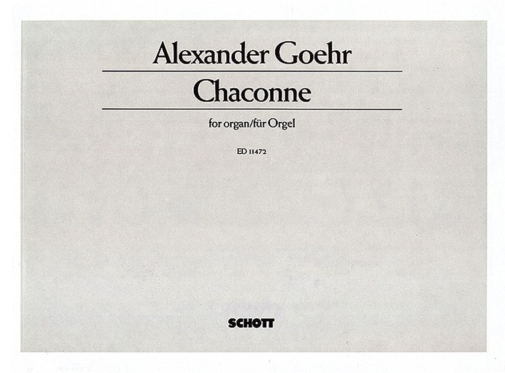 Chaconne op. 34a