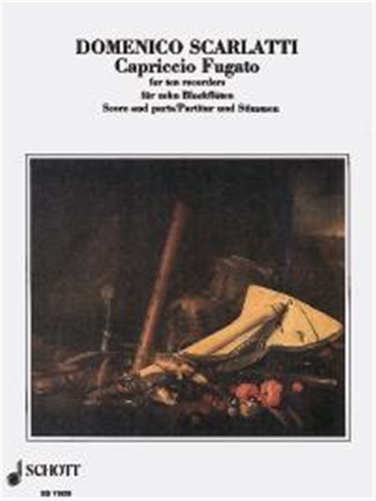 Capriccio Fugato 10Blf. Partituu