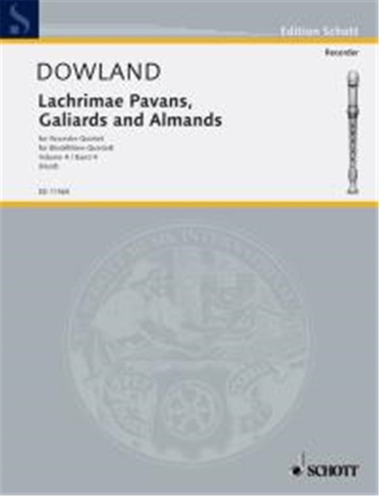Lachrimae Pavans Galiards & Alma