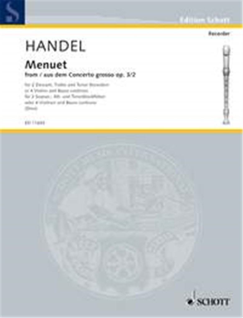 Menuet from op. 3/2