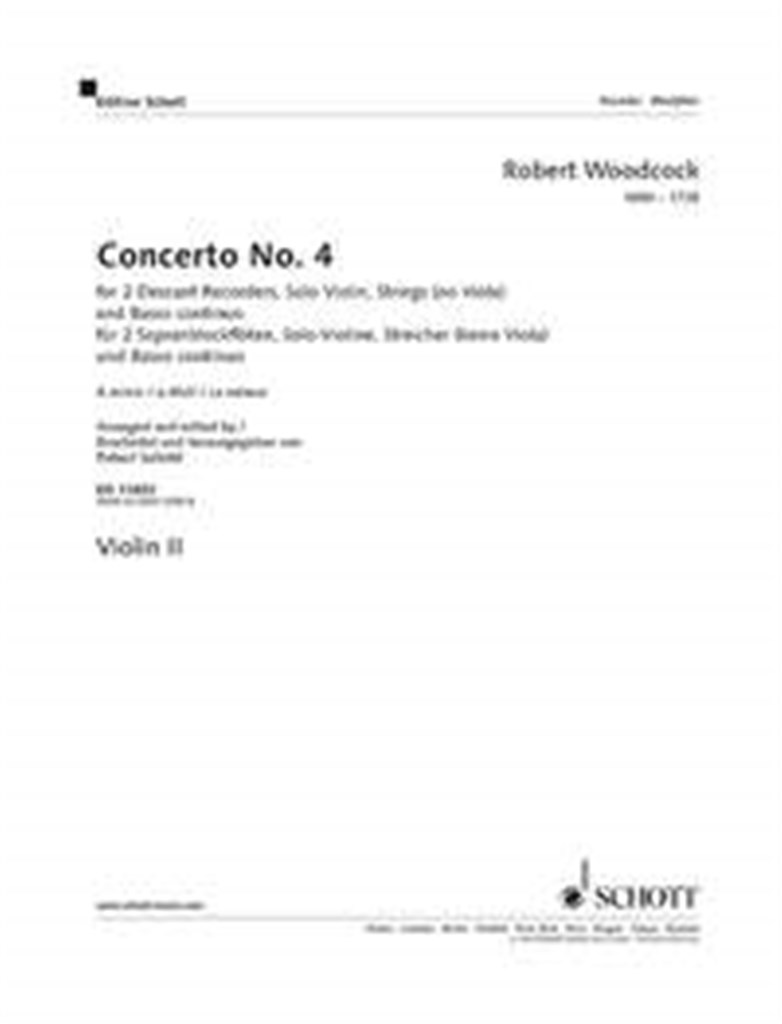 Concerto No. 4 in A minor