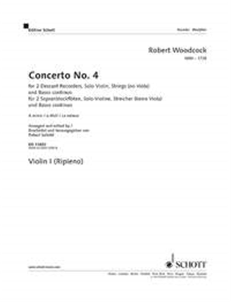 Concerto No. 4 A minor