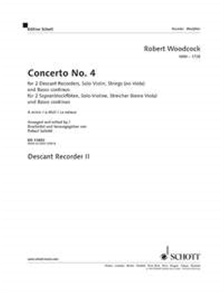 Concerto No. 4 A minor