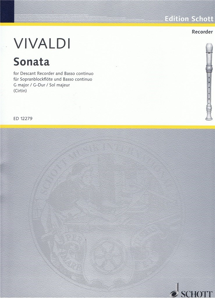 Sonate G Rv59