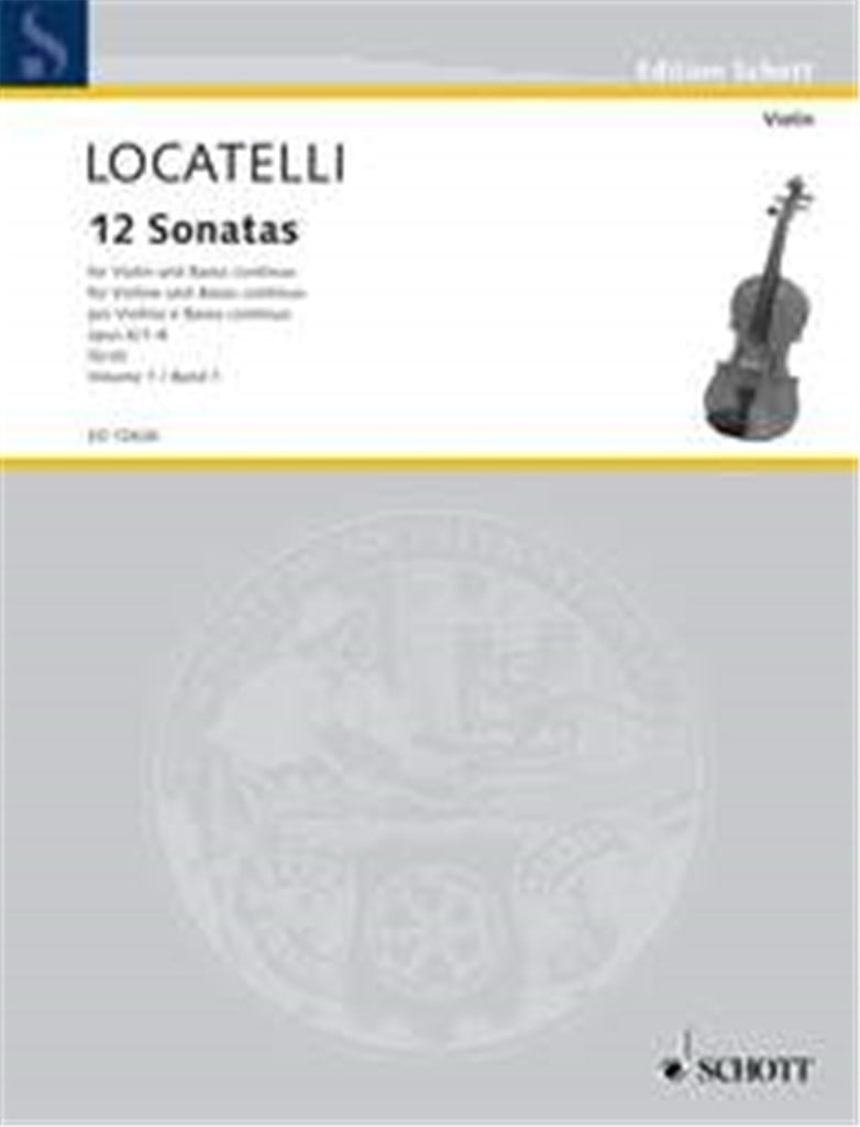 12 Sonatas op. 6 Vol. 1