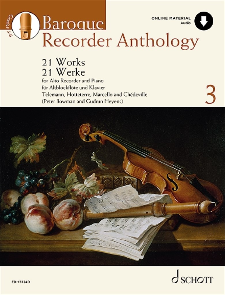 Baroque Recorder Anthology, Vol. 3