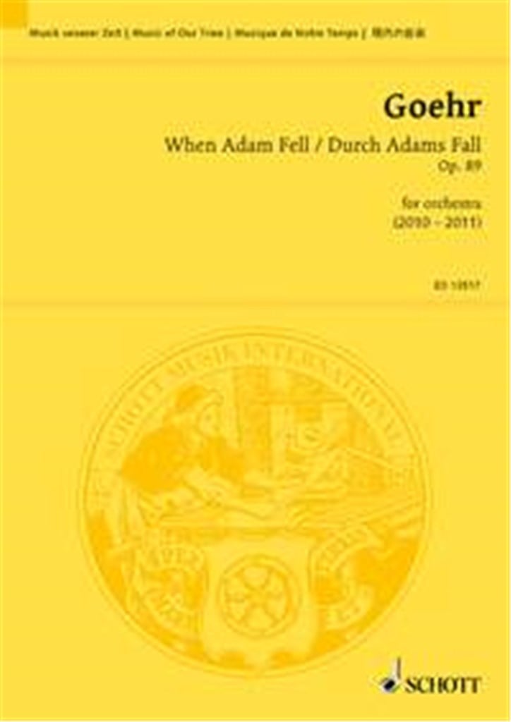 When Adam Fell op. 89