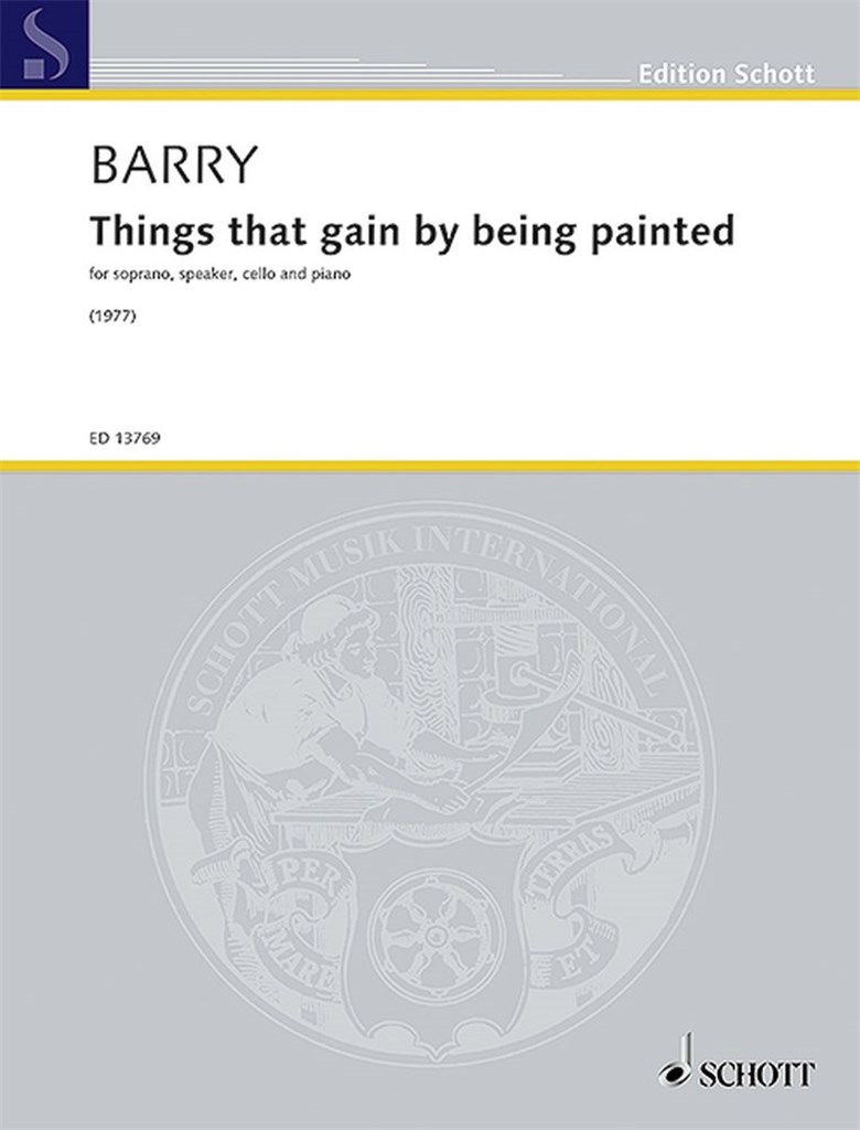Things That Gain By Being Painted