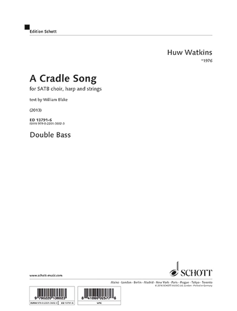 A Cradle Song - Bass