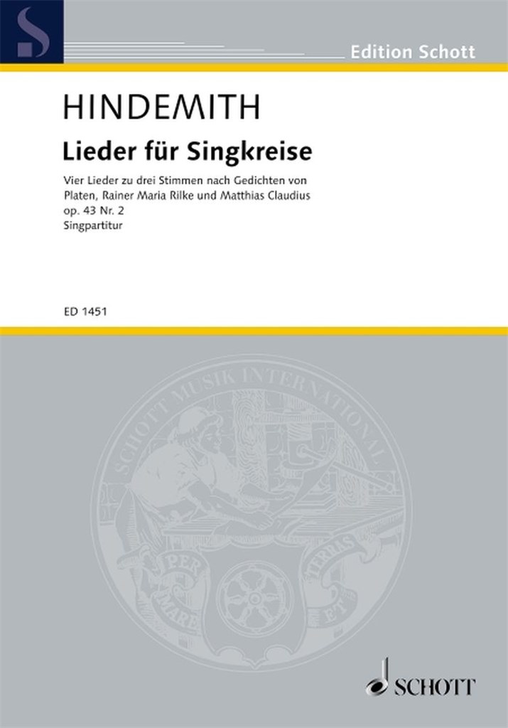 Lieder fur Singkreise op. 43/2