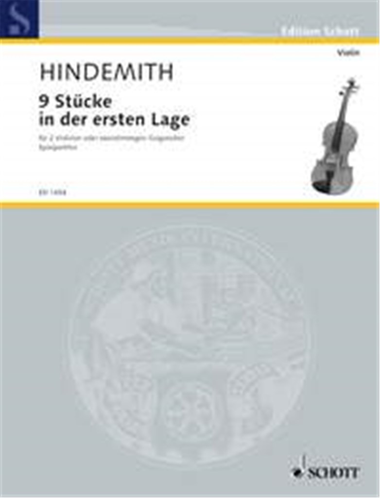 Schulwerk Op. 44 N. 1 (9 Pezzi 2Vn)