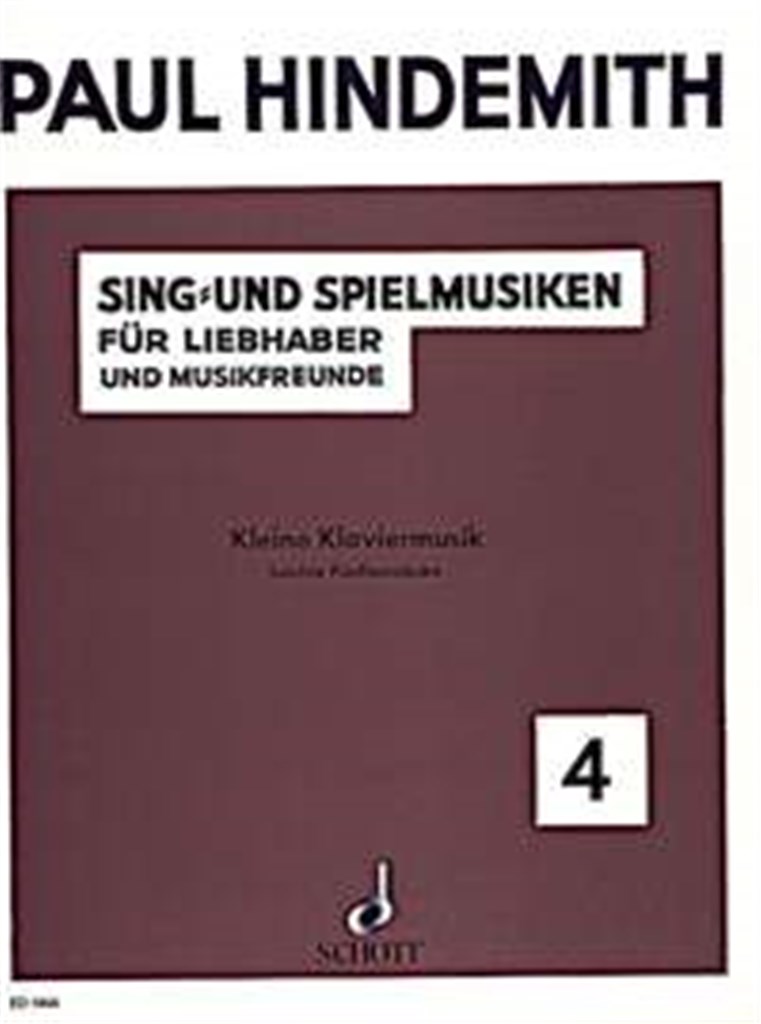 Kleine Klaviermusik Op. 45 N. 4