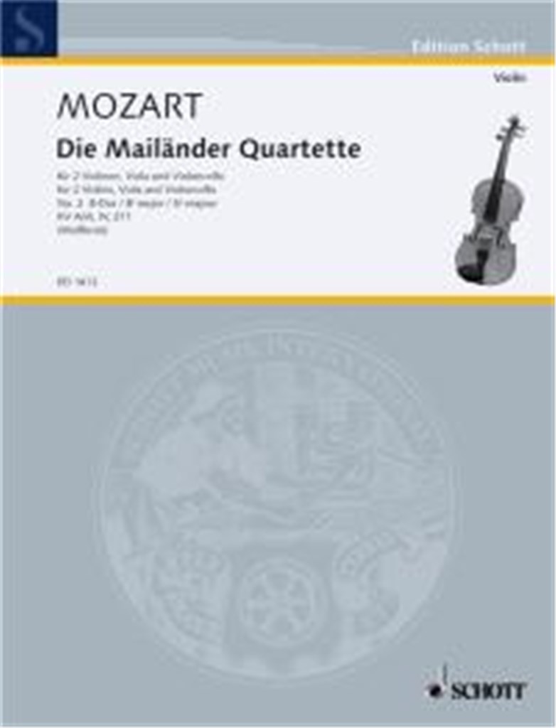 Die Mailander Quartette KV Anh. 210
