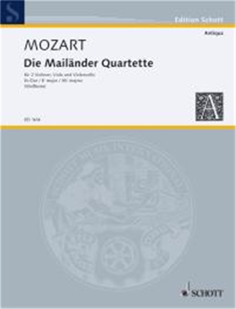 Die Mailander Quartette KV Anh. 213