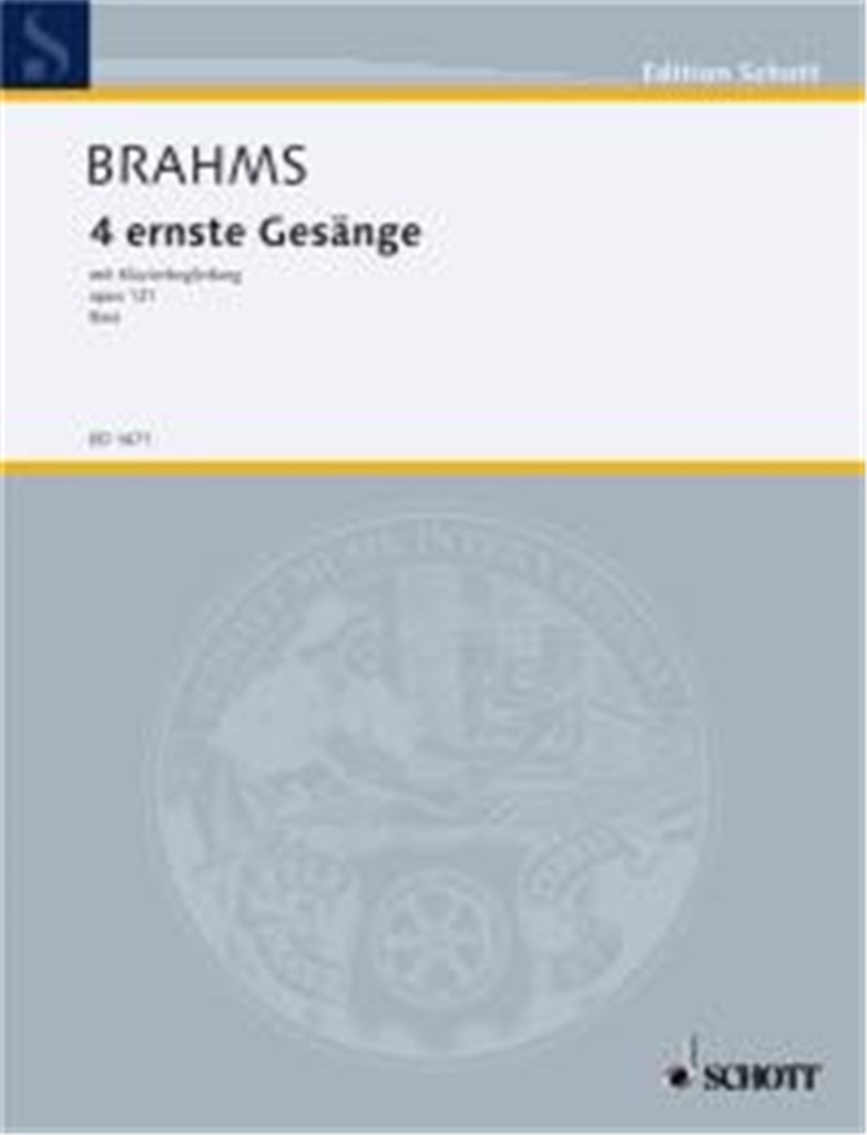Ernste Gesange(4) Op.121