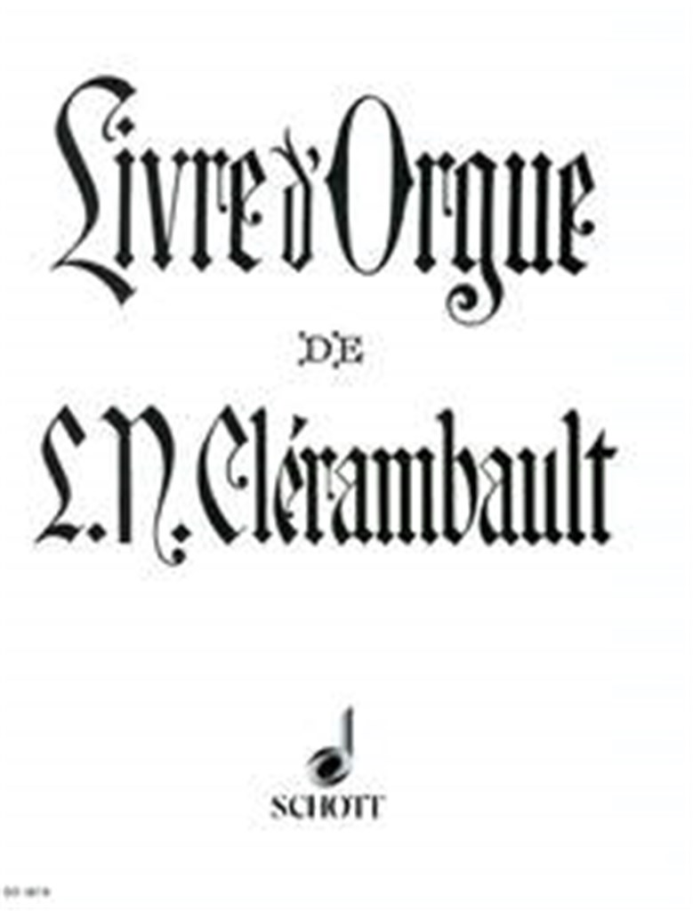 Livre D'Orgue