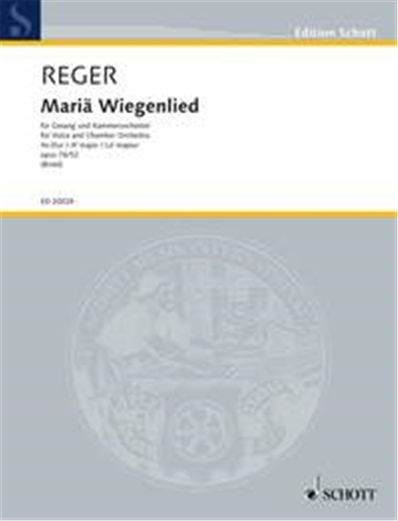 Maria Wiegenlied A flat majeur op. 76/52