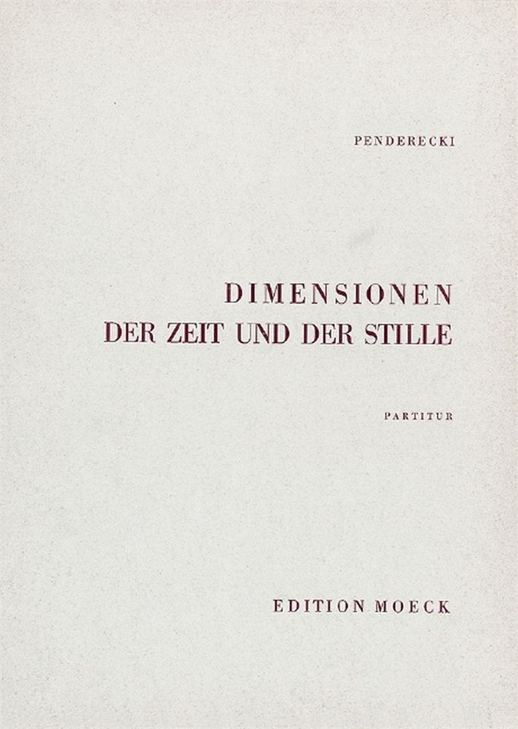 Dimension of Time and Silence