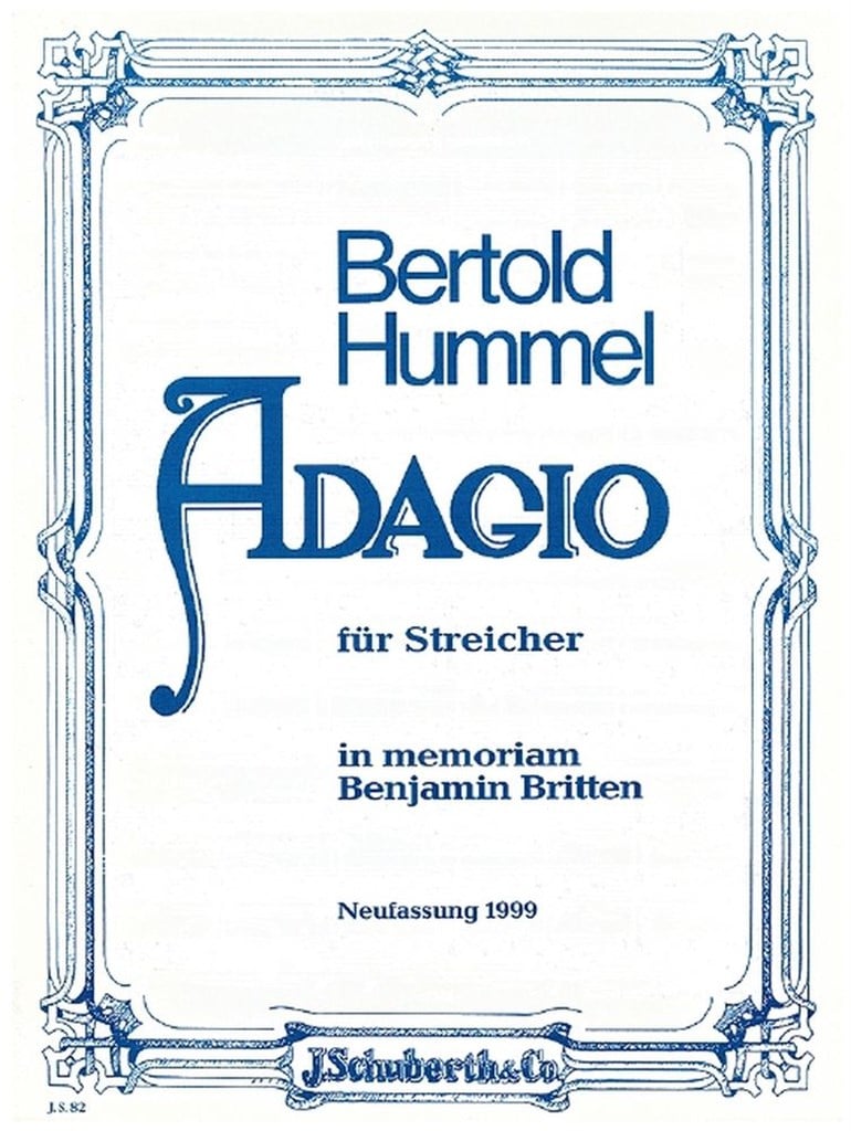 Adagio for Strings op. 62a