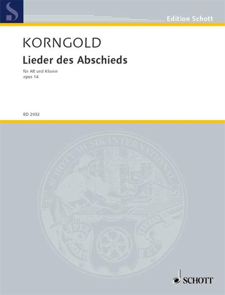 Lieder des Abschieds op. 14